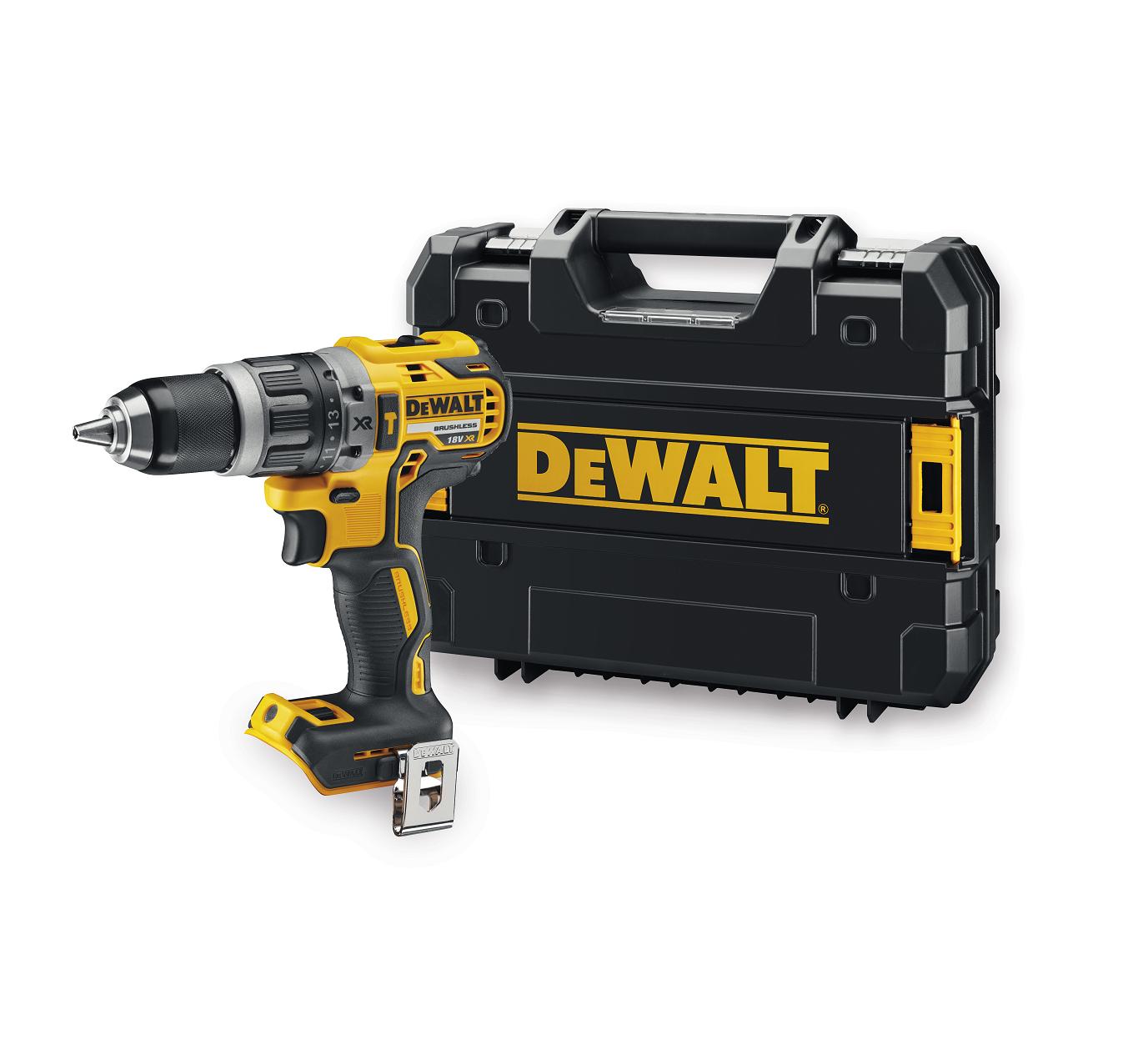 DEWALT Perceuse visseuse percussion compact XR nue T Stak Réf