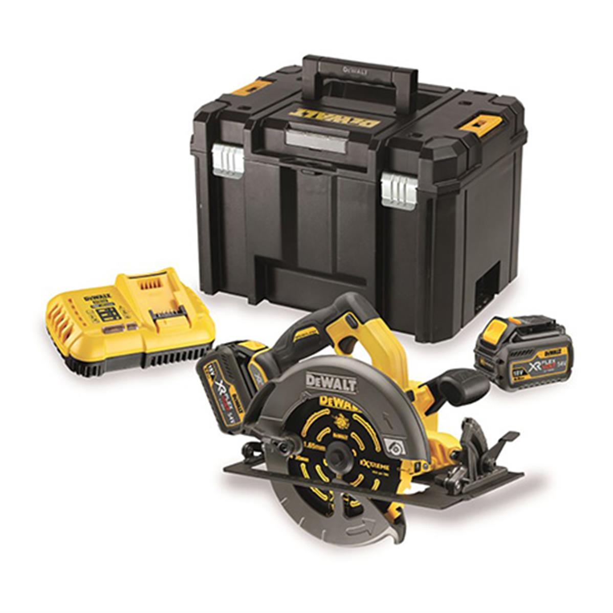 DEWALT Scie circulaire 54V XR Flexvolt Brushless Réf DCS575T2 Outil