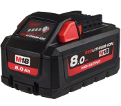 Pack de 2 Batteries 18V 8,0 Ah Li-ion High Output avec Chargeur Rapide - Milwaukee M18 HNRG-802 - 4933471073