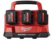 M18™ PACKOUT™ Chargeur rapide 6 ports Milwaukee 4932480162