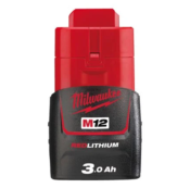 Pack de batteries et chargeur Milwaukee M12™ NRG-303 - 3 batteries 12V 3,0 Ah + chargeur C12C - 4933459207