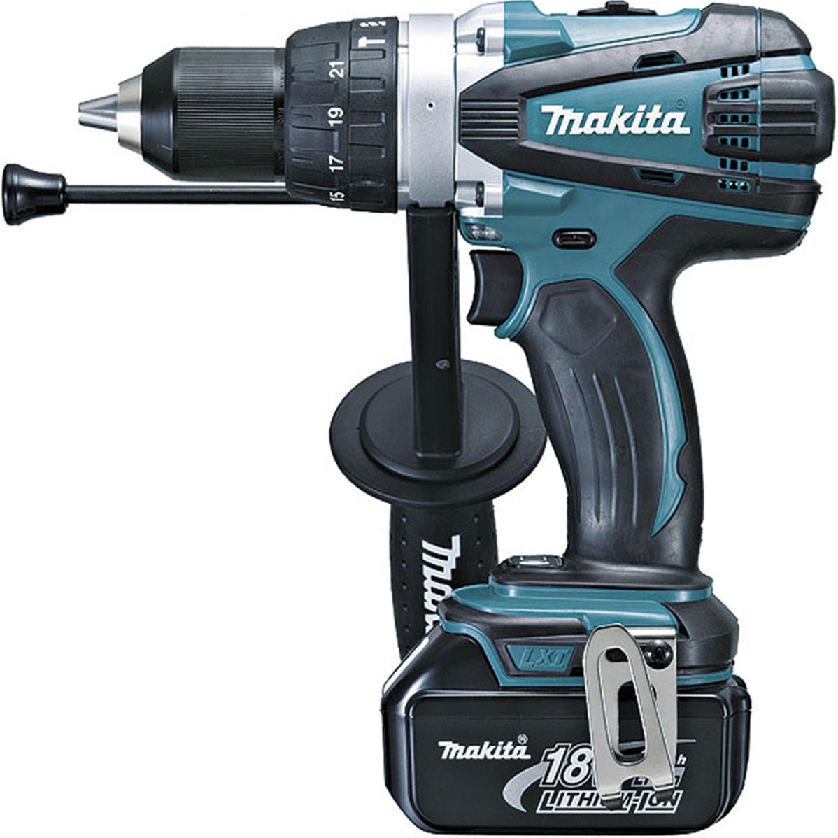 Makita Perceuse Visseuse Percussion 18v Dhp458rmj Makita Outil Maxi Pro