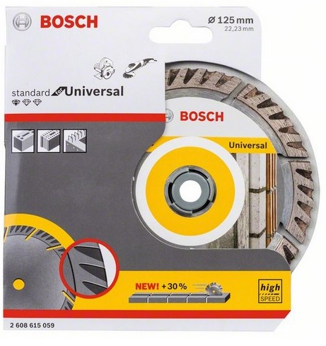 Bosch Disque à tronçonner diamanté Standard for Universal 230 x 22,23 x 2,6  x 10 mm