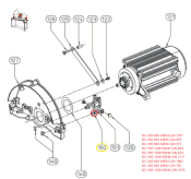 Rubi 16111 Joint torique - 7x2 mm - Pièce détachée pour DC-250 et DX-350