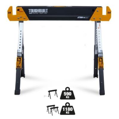 PACK DE 2 TRÉTEAUX-TABLE DE CHANTIER H60 TOUGHBUILT - TB-SH60-2