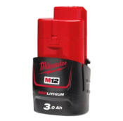 Pack de batteries et chargeur Milwaukee M12™ NRG-303 - 3 batteries 12V 3,0 Ah + chargeur C12C - 4933459207