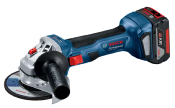 BOSCH kit 3 outils 18V : GSR 18V-55 + GWS 18V-7 + GBH 18V-22 + 2 batteries 4,0 Ah (PC) + GAL 18V-40 (C) Professional