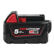 Pack de 2 Batteries 18V 5,0 Ah Li-ion avec Chargeur Rapide - Milwaukee M18 NRG-502 4933459217